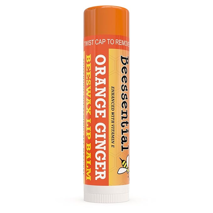Beessential Natural Bulk Lip Balm, Orange Gifts,