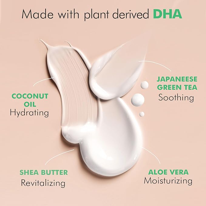 Tanning Lotion Self Tanner - With Natural & Organic Ingredients, Travel Size Self Tanning Lotion, Non Toxic Gradual Tanning Lotion, Sunless Tanning Lotion for Fake Tan for Women & Men, Fair to Medium