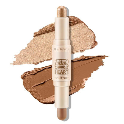 Boobeen 2 in 1 Contour Stick, Cream Bronzer the Body