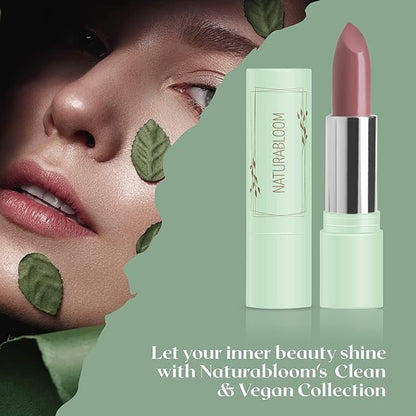 Vegan Lipstick (Orchid) - Sensational One-Stroke Long Lasting Lipstick from Natural Oils & Butters Full-Coverage Lip Color with Shea Butter & Coconut Extact - Premium Hydrating Lipsticks