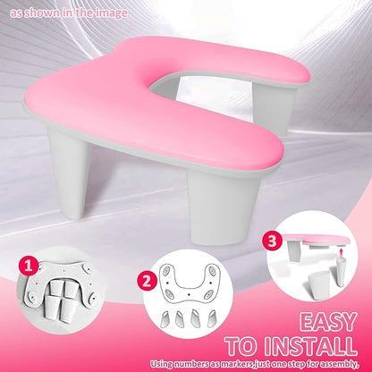 Nail arm rest for nail