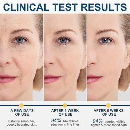 Advanced Retinol Firming Serum Stick,Anti Aging Neck Firming Cream,3-in-1 Smooth,Tighten and Firm Face,Neck & Jawline, Reduces Wrinkles,Nourishing Anti Aging Repair Cream for All Skin Types