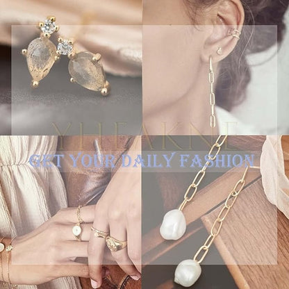 Vintage Snake Studs Earrings Gold Snake Dangle Earrings