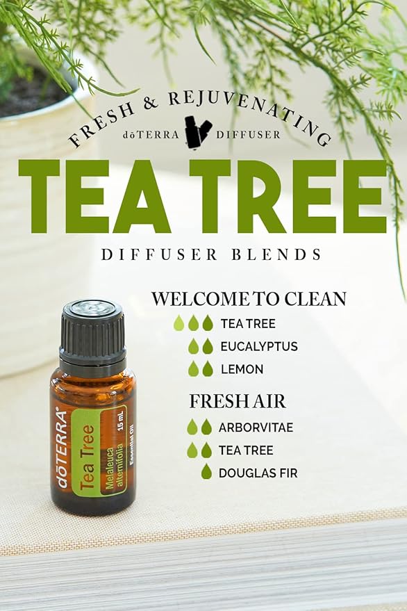 doTERRA Melaleuca (Tea Tree) Essential Oil - 15 mL