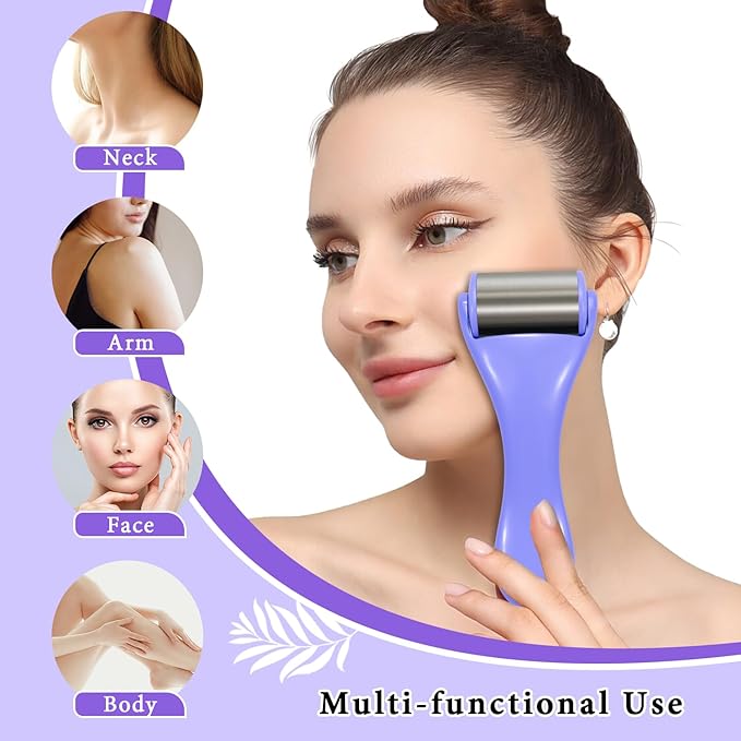 Ice Face Mask and Eye Ice Roller 5Pack Beauty Skin Care Tools Set, Eye Mask for Dry Eyes Face Depuffer Wrinkles and Lifting