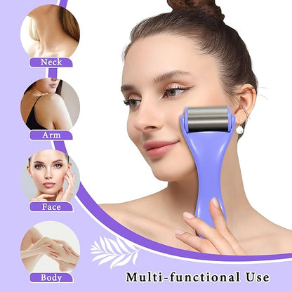 Ice Face Mask and Eye Ice Roller 5Pack Beauty Skin Care Tools Set, Eye Mask for Dry Eyes Face Depuffer Wrinkles and Lifting