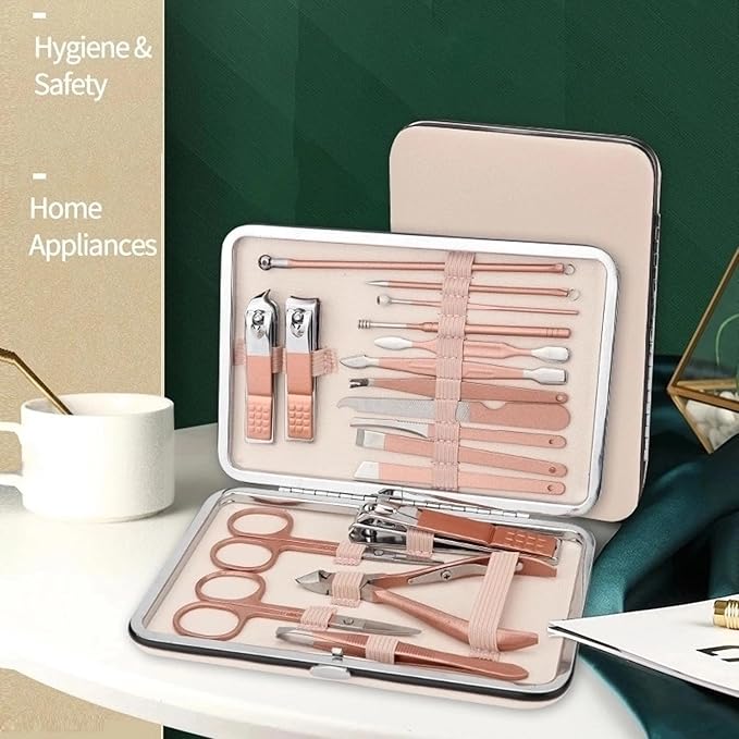 Manicure set - luxurious leather