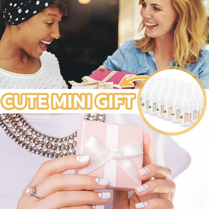 25 Pcs Mini Lip Balm Bulk Bridal