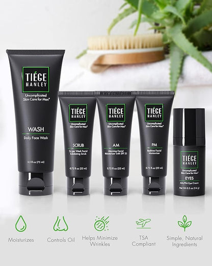 Tiege Hanley Mens Skin Care Set, Advanced Skin Tiege