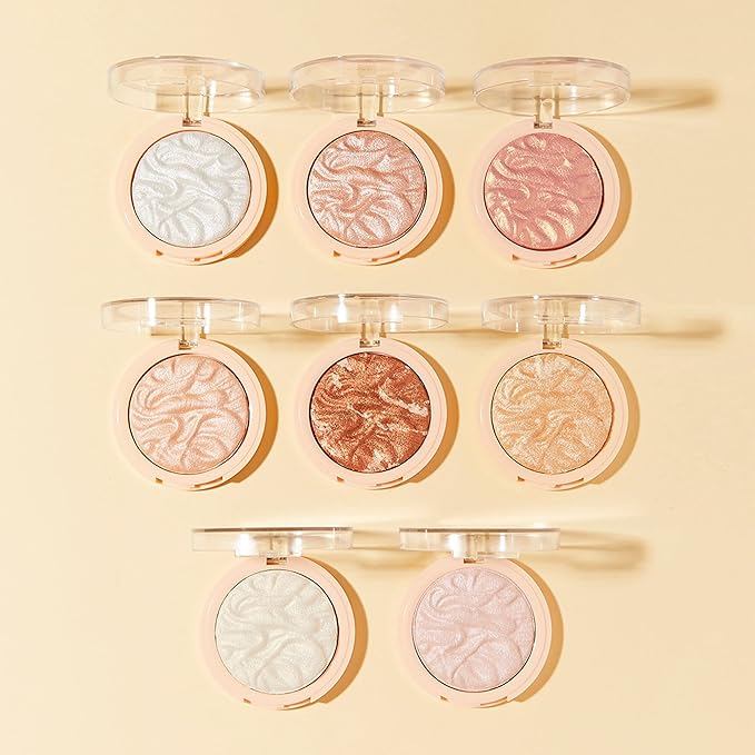 Revolution Beauty, Reloaded Pressed Powder Highlighter, Intensely Pigmented Type, . 0.22 Oz