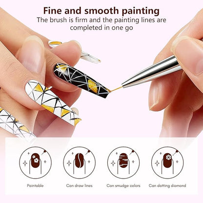 Makartt double-ended nail art brushes