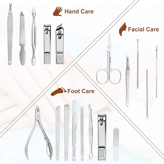 Nail Clippers Set 18 Pieces