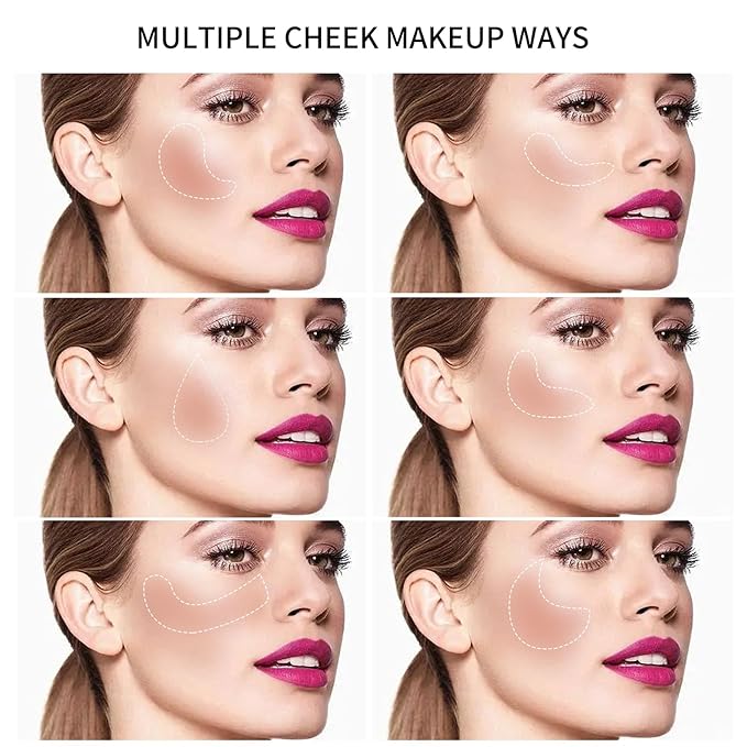 Boobeen Powder Blush Matte Blush, Highly Pigmented Beauty