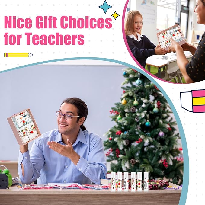 Lip Balm Gift Set for Teacher Moisturizing