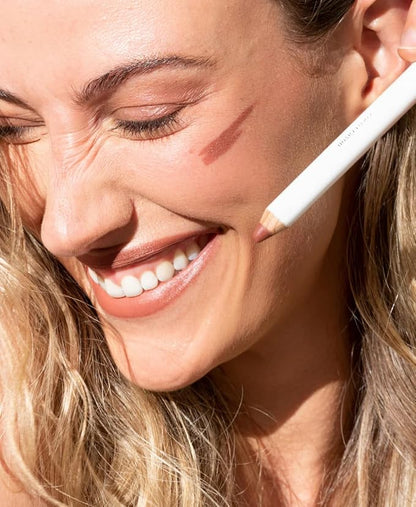 Ere Perez - Natural Coco Crayon Hydrating Lip Color | Vegan, Cruelty-Free, Clean Beauty (Brave, 0.01 oz | 3 g)