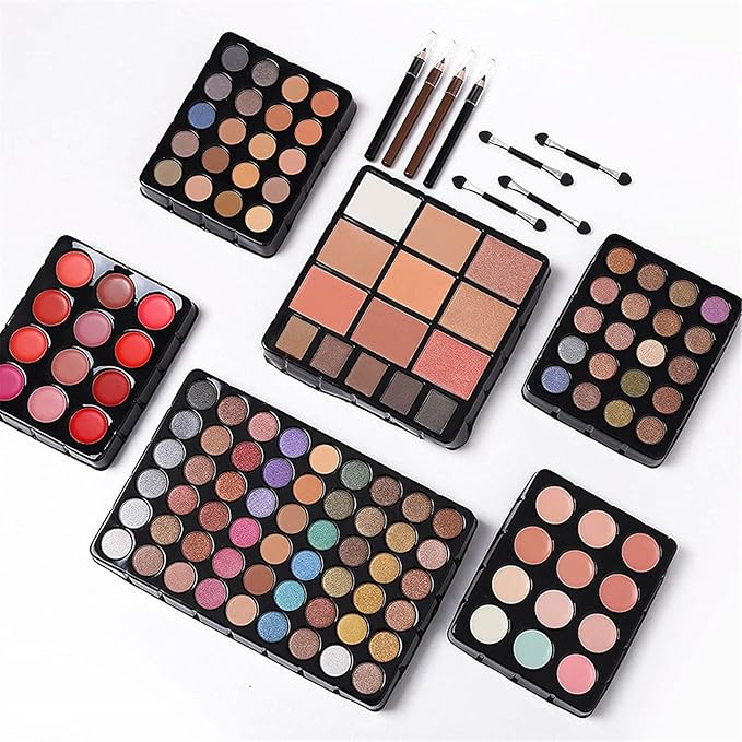 132 Color All In One Makeup Kit,Professional Makeup
