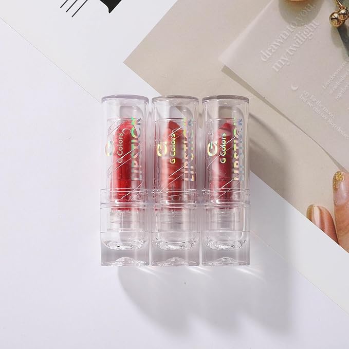 Italian Marble Sheer Lipstick Set, Hydrating Moisturizing Long Hydrating