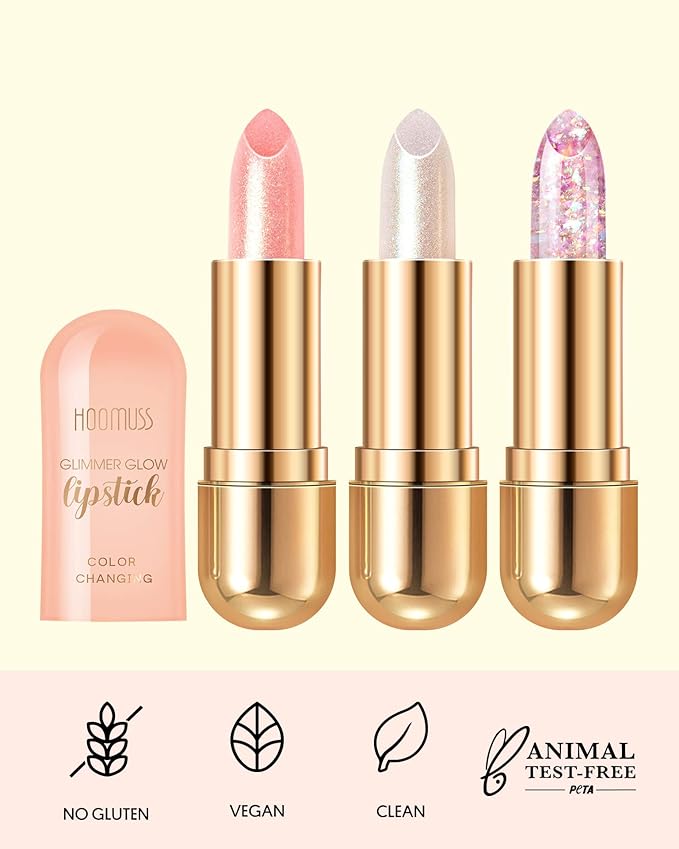 Glimmer Balm, Tinted Lip Balm Long (Pearl)