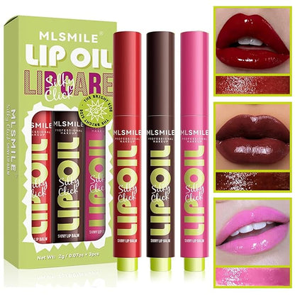 3 Colors Fat Lip Oil Click