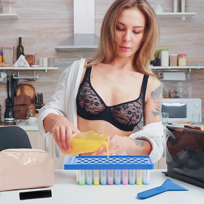 RONRONS Lip Balm Crafting Kit, Professional Blue