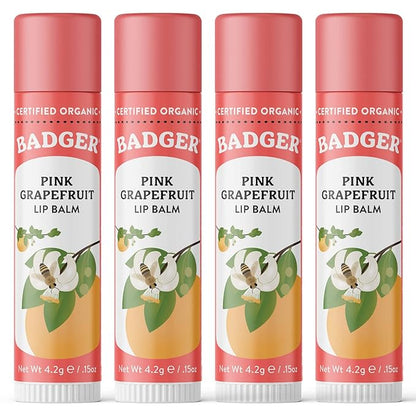 Badger - Classic Lip Balm, Pink