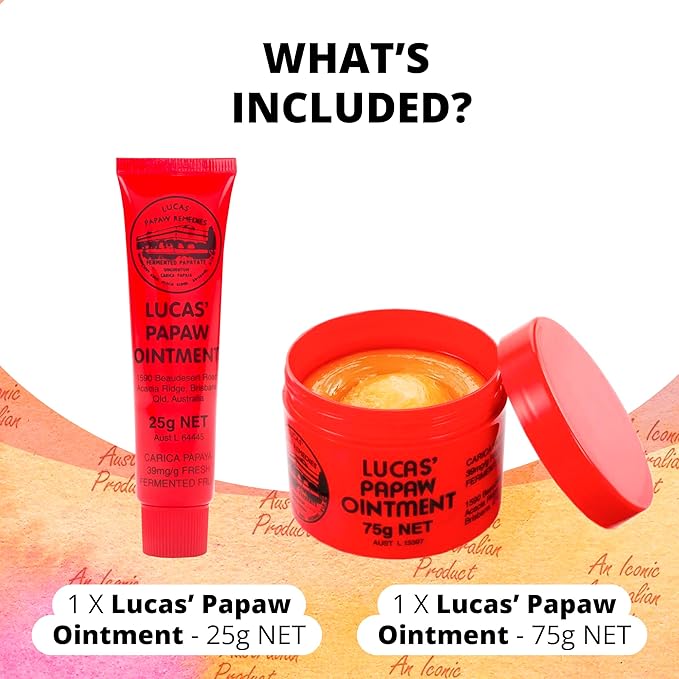 Lucas Pawpaw Lip Ointment, Lucas Pawpaw Balm