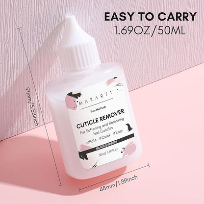 Makartt Cuticle Remover Liquid, 50ml