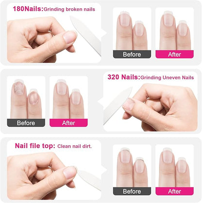 Glass Nail Files for Natural