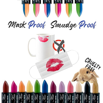 Magic Kiss Pack of 12 Color Changing Aloe Magic