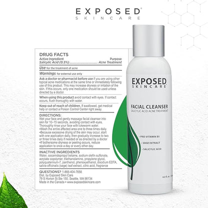Exposed Skin Care Acne Treatment Kit Clearing