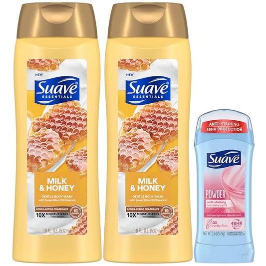 Suave Body Wash Milk & Honey