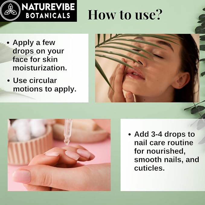 Naturevibe Botanicals Tamanu Oil 32 Ounces