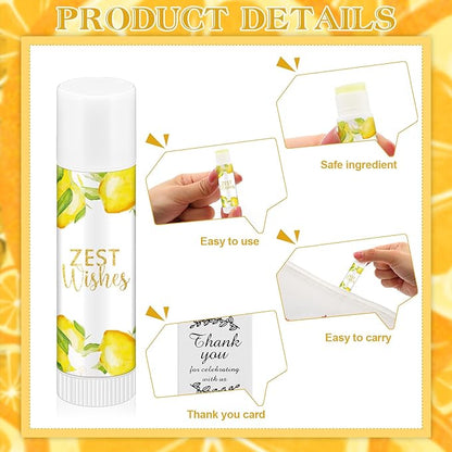 Fumete 50 Pack Lemon Baby Shower Classroom