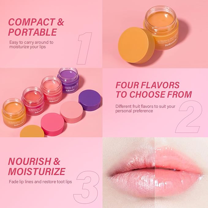 Lip Mask Sleeping,Nourish Hydrate Lip Mask,Lip