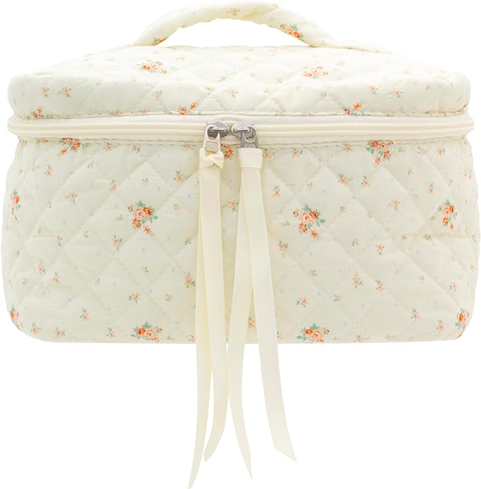 Pazimiik cotton makeup bag for