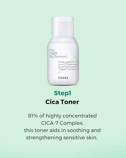 COSRX CICA Relief Kit | Toner, Moisturizing