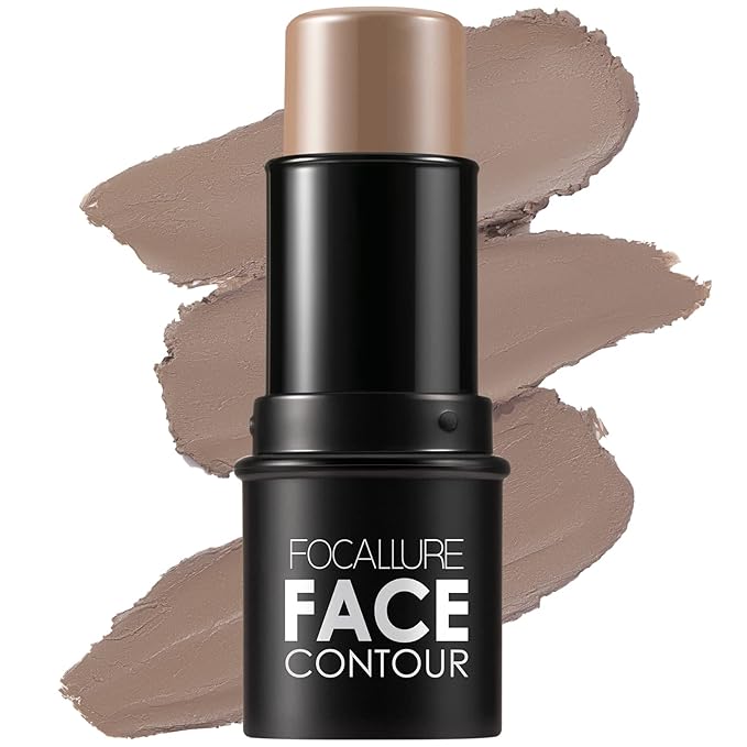 FOCALLURE Cream Contour Stick, Matte Bronzer Stick, Professional