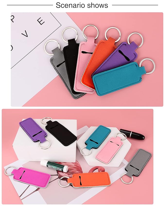 Chapstick Holder Lip Balm Sleeve Pouch