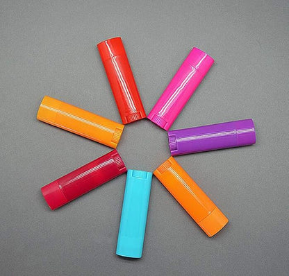 5ml 25Pcs Empty Oval Deodorant Lip balm,DIY