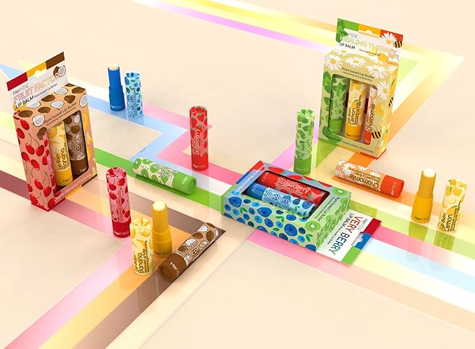 HerMINE Lip Balm Plant-based Lip Butter Flavors