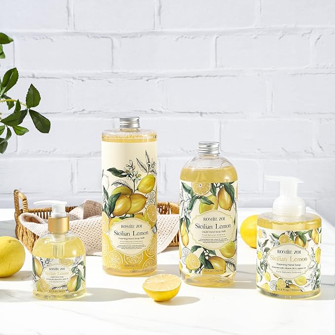 Foaming Hand Soap Refill, Lemon, Gentle