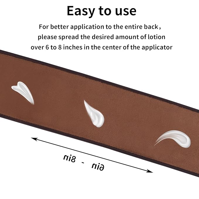 WLLHYF Self Tanning Mitt Applicator kit, Lotion Applicator For Back, Face Fake Tan Mitten, Ultra Soft Streak Free Reusable Tanning Glove for Self Tan (Brown)