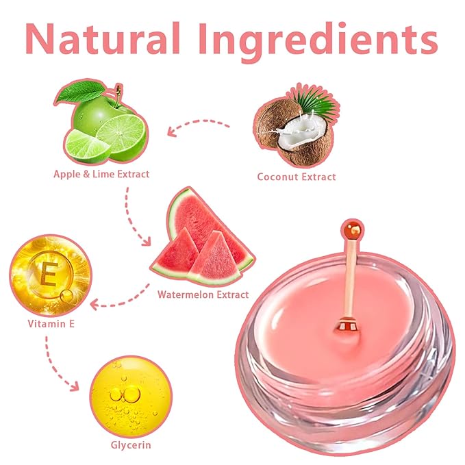 3 Pcs Bee Lip Balm Honey Lime)