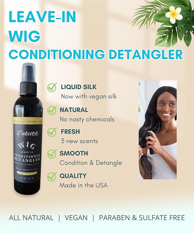 Leave-in Conditioner + Detangler w/Silk