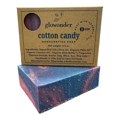 1 Pack Cotton Candy Handmade Organic