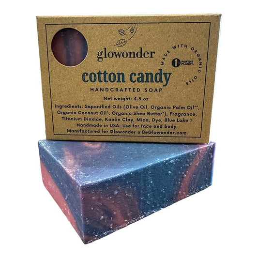 1 Pack Cotton Candy Handmade Organic