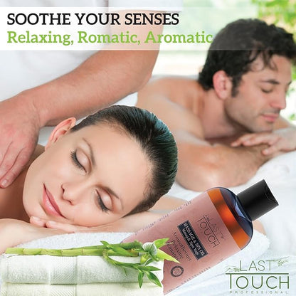 Sensual Massage Oil for Couples Sexual - Massage Oils for Date Night - Massage Oil Massage for Therapy - Aromatherapy Massage Oil Intimate Moments - Aphrodisiac Oil - 8.45 Fl Oz