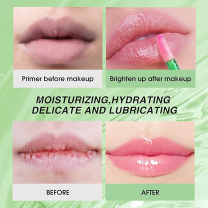 Lip Balm, 3PCS Aloe Vera Long Design,