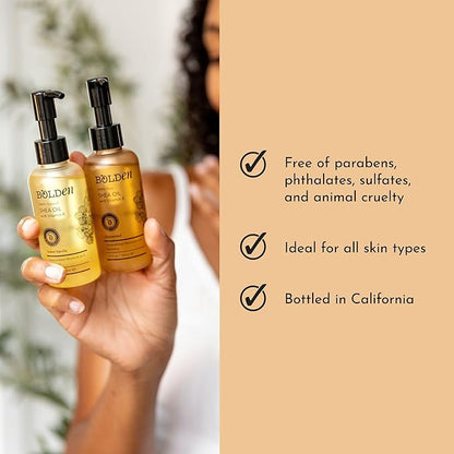 BOLDEN SHEA OIL with Vitamin E | 100% Natural | Unparalleled Moisture & Radiance for Skin & Hair | UNSCENTED | 3.4 fl oz