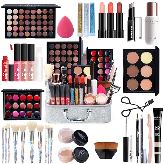 All-in-One Makeup Gift Set Carry All Makeup Kit